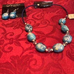 Signature Turquoise Beaded Necklace Set